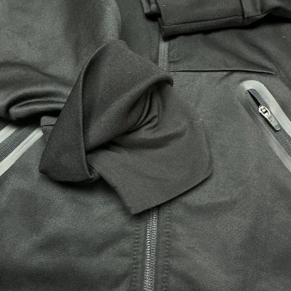 Gymshark Jacket Mens Large Black Full Zip Zipped Pockets Workout - Picture 3 of 15